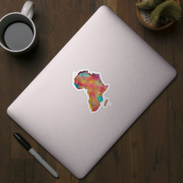 Africa map #africa by JBJart